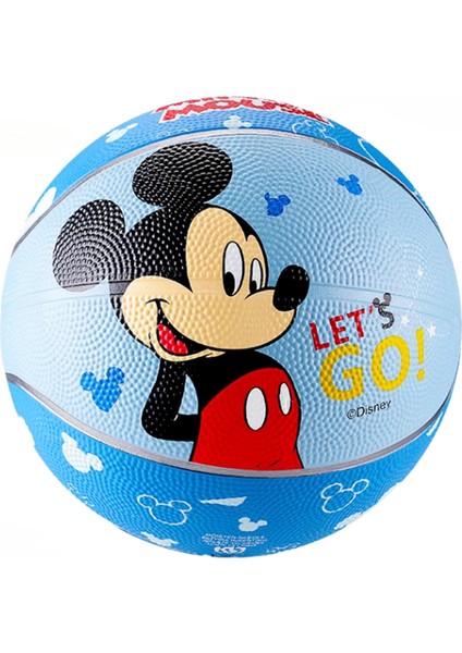 Disney Mickey Çocuk Basketbol Deri Top (Yurt Dışından)