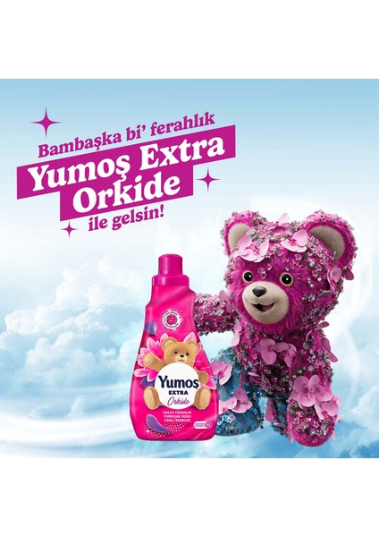 Extra Konsantre Çamaşır Yumuşatıcı Orkide 1008 ml 42 Yıkama