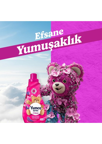 Extra Konsantre Çamaşır Yumuşatıcı Orkide 1008 ml 42 Yıkama