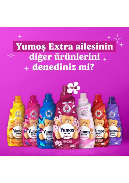 Extra Konsantre Çamaşır Yumuşatıcı Orkide 1008 ml 42 Yıkama