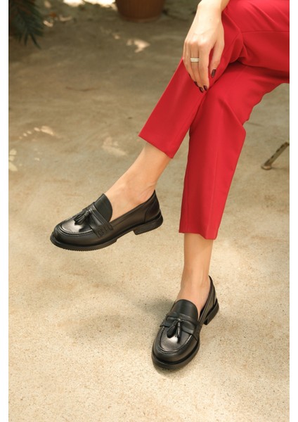 Benedetta Inna Kadın Hakiki Deri Loafer fırsatları