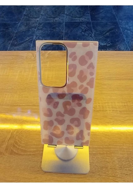 Samsung Galaxy S24 Ultra Leopar Desen Hologramlı Kılıf Darbe Korumalı Kapak fiyatları
