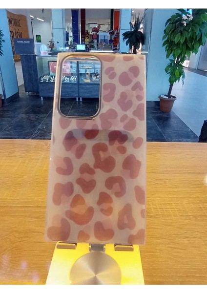 Samsung Galaxy S24 Ultra Leopar Desen Hologramlı Kılıf Darbe Korumalı Kapak fırsatları
