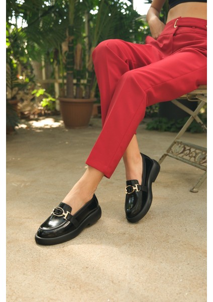 Mona Inna Kadın Hakiki Deri Oxford Ayakkabı modelleri