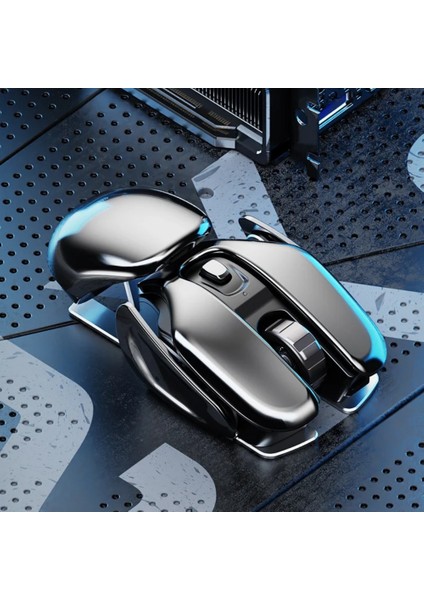 Shopfast Böcek Tasarım Mekanik Metal Kablosuz Mouse 1600DPİ Ergonomik Tüm Yüzeyler Için Sessiz Tıklama