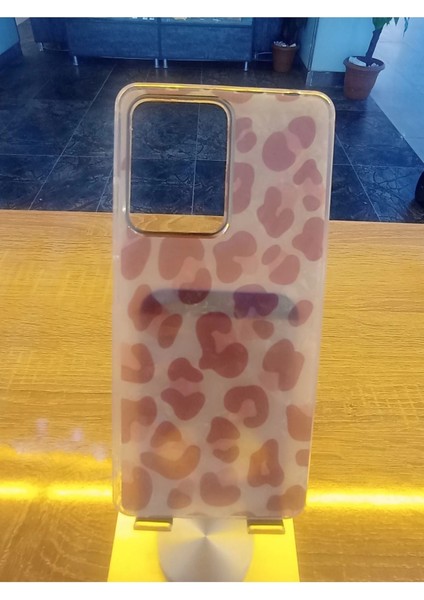 Xiaomi Redmi Note 12 Pro 5g Leopar Desen Hologramlı Kılıf Darbe Korumalı Kapak