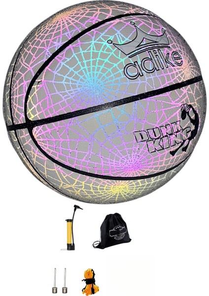 Işıltılı Yansıtıcı Pu Basketbol Topu (Yurt Dışından)