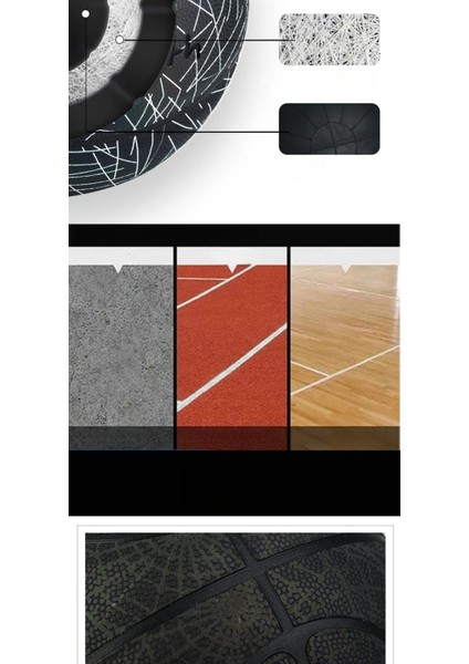 Işıltılı Yansıtıcı Pu Kobe Basketbol Topu (Yurt Dışından) modelleri