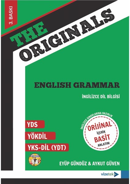 The Originals Englısh Grammar Ingilizce Dil Bilgisi