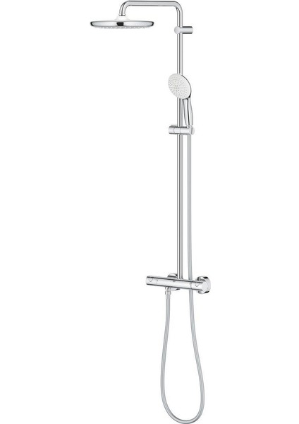 Tempesta System 250 Duvara Monte Termostatik Bataryalı Duş Sistemi - 26670001