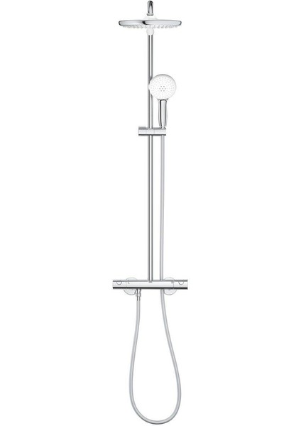 Tempesta System 250 Duvara Monte Termostatik Bataryalı Duş Sistemi - 26670001