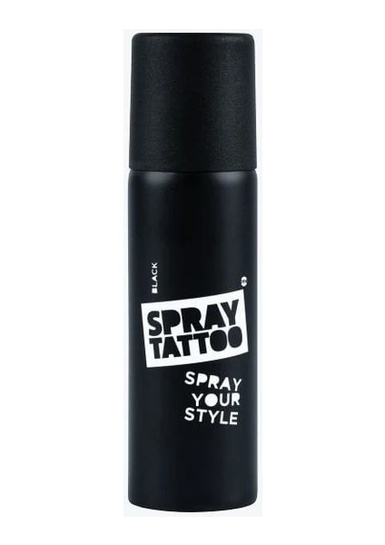 Doğal Dövme Spreyi Siyah 50 ml fırsatları