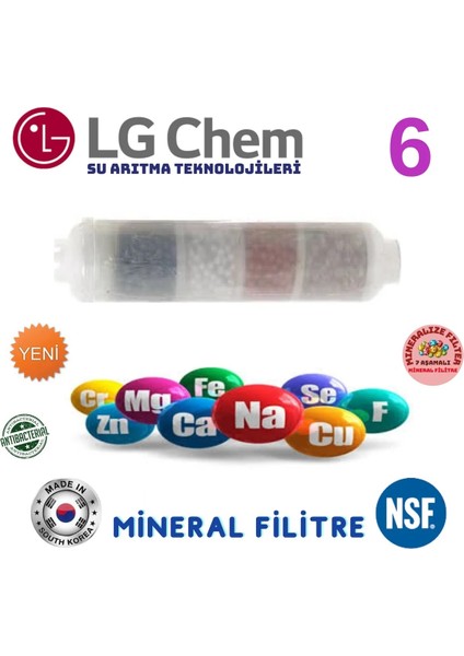 Lg Chem So Good 14 Aşamalı+Duş Başlığı Hediyeli