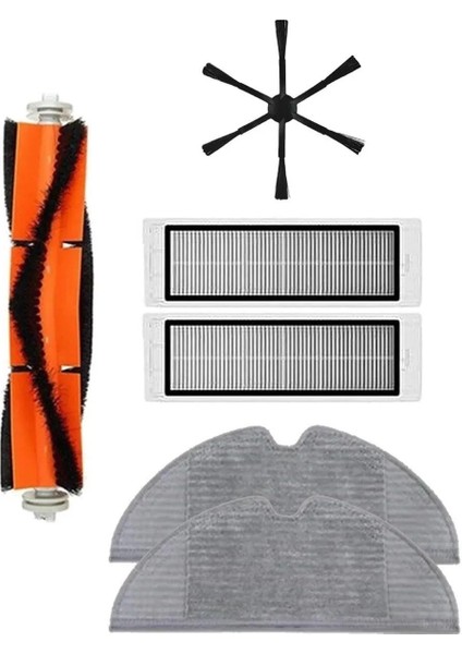 Xiaomi Vacuum Mop 2 Pro 3D (STYTJ02ZHM) Robot Süpürge Uyumlu 6'lı Yedek Parça Seti