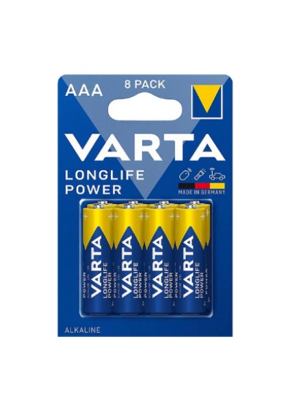 Longlife Power Aaa 8 Li Alkaline Pil