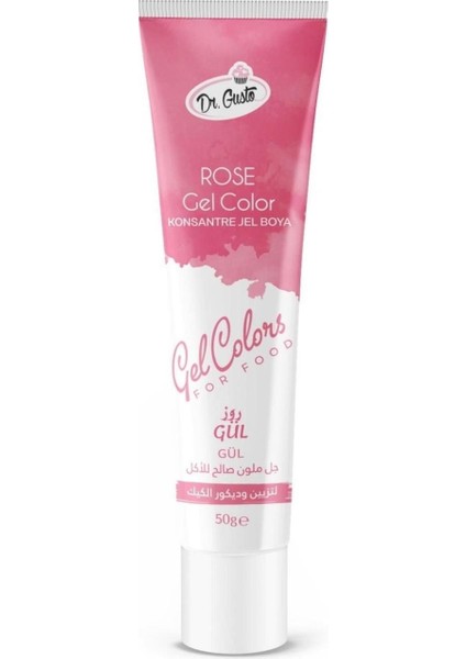 Jel Boya Tüp 50 gr Gül Rengi
