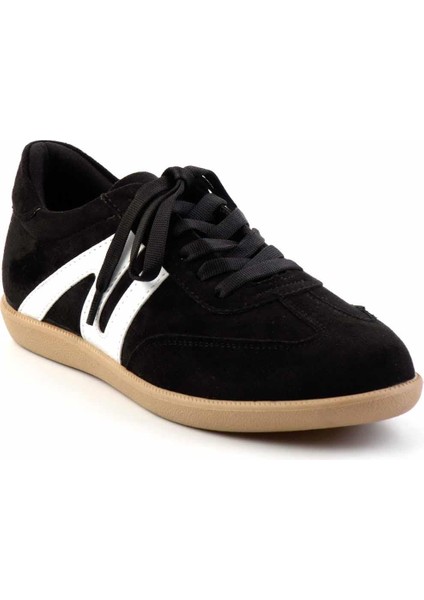 Siyah Süet Kadın Sneaker K01179770002 modelleri