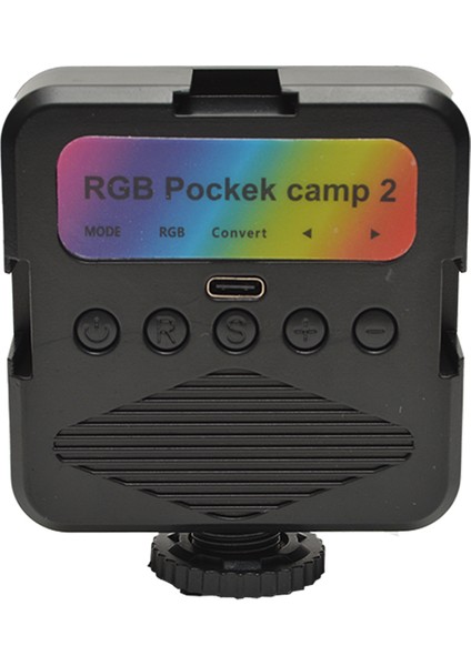 Dp Ay-83 Rgb LED Işık Şarjlı Youtuber Selfie Canlı Yayın Işığı LED Işık