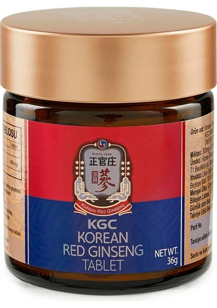 Kırmızı Kore Ginseng Tablet