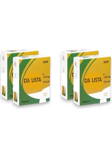 Cls C100 Mg Orjinal Tadafilla 7li Paket Oral Jel 4 Kutu Takviye Oral Jel