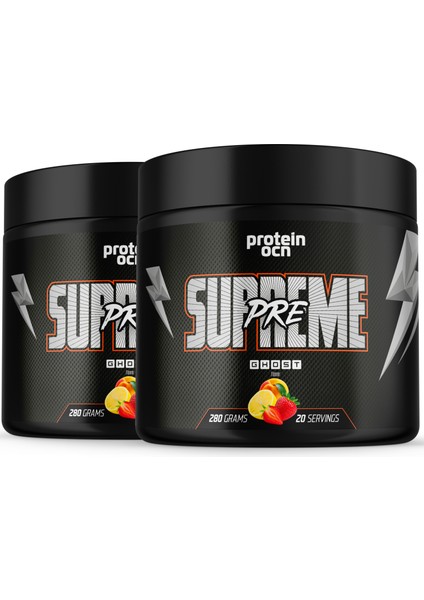 Preworkout Supreme Ghost - 280 gr x 2 Adet