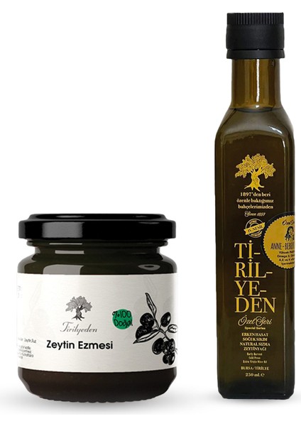 Anne Bebek Serisi 250 ml + Zeytin Ezmesi 220 gr