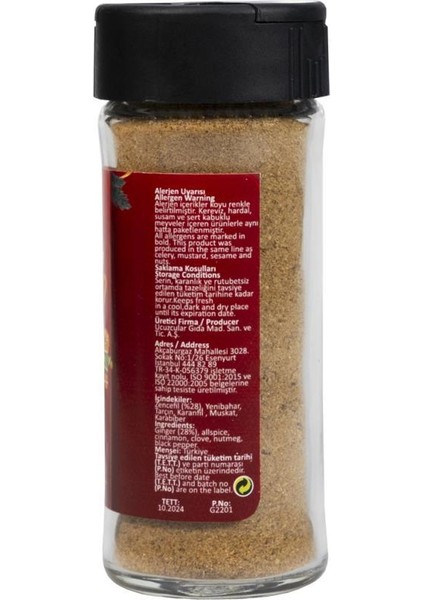 Gingerbread Baharat Karışımı 45 g