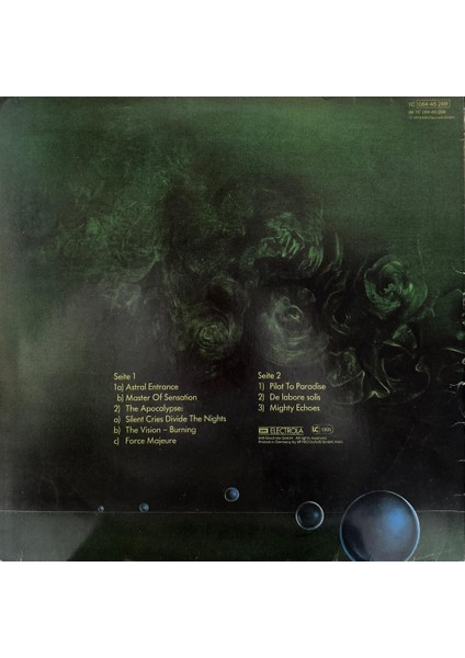 Eloy – Silent Cries And Mighty Echoes 1979 Baskı LP