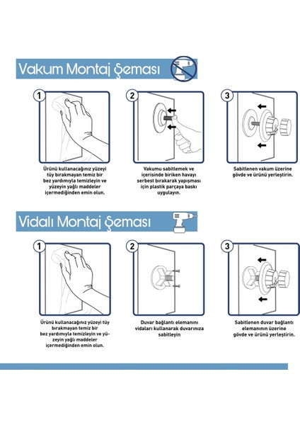 Vakumlu Tuvalet Kağıdı Askısı Yedekli Krom