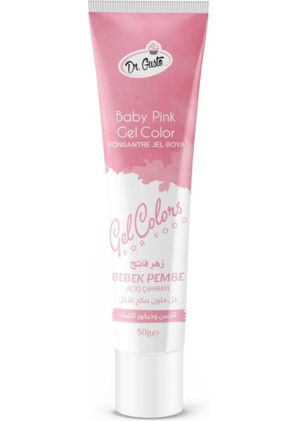 Jel Boya Tüp 50 gr Bebe Pembesi
