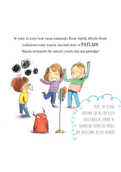 Duygularım Kitabı Kızmak - (+3 Yaş)