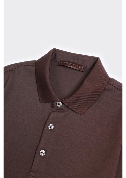 Düğmeli Polo Yaka Kısa Kol Erkek T-Shirt
