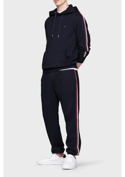 Tommy Hilfiger Pamuklu Regular Fit Ribanalı Paça Eşofman Altı Erkek Eşofman Altı MW0MW35548 Dw5