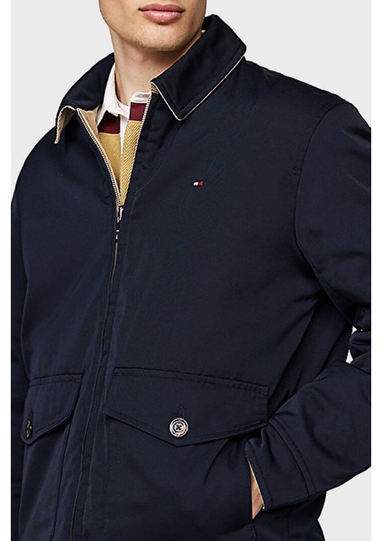 Tommy Hilfiger Pamuk Karışımlı Regular Fit  Çift Taraflı Mont Erkek Mont MW0MW36588 Dw5