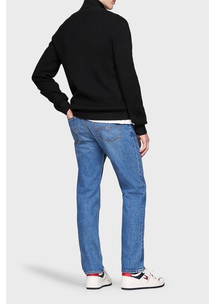 Yün Karışımlı Slim Fit Dik Yaka Fermuarlı Sweat Erkek Sweat DM0DM19435 Bds fiyatları