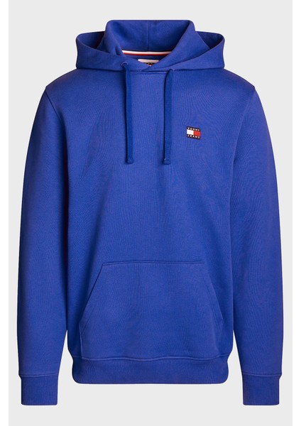 Pamuklu Regular Fit Kapüşonlu Yaka Kanguru Cepli Sweat Erkek Sweat DM0DM17988 C8T