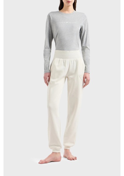 Pamuk Karışımlı Regular Fit Yüksel Bel Ribanalı Paça Jogger Pantolon Kadın Pantolon 1649084 F2569 2810