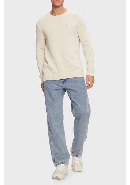 Pamuklu Regular Fit Bisiklet Yaka Kazak Erkek Kazak DM0DM18370 Acg modelleri