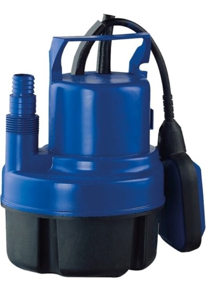 QDP750B 1 Hp Plastik Gövdeli Flatörlü Temiz Az Kirli Atık Su Dalgıç Drenaj Pompası