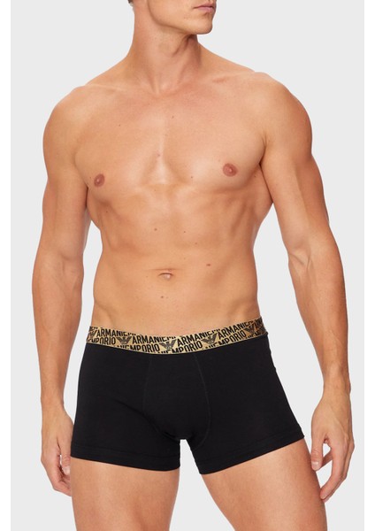 Pamuklu Logo Lastikli 2 Pack Boxer Erkek Boxer 1112104 F5981 7020 fırsatları