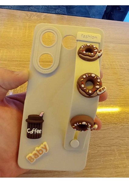 Tecno Camon 20 Uyumlu Bobby Kapak El Tutmalı Kamera Korumalı Kılıf