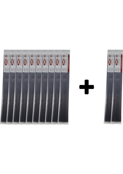 Abs ( Geniş ) Plastik Kaynak Elektrot - 10 + 2
