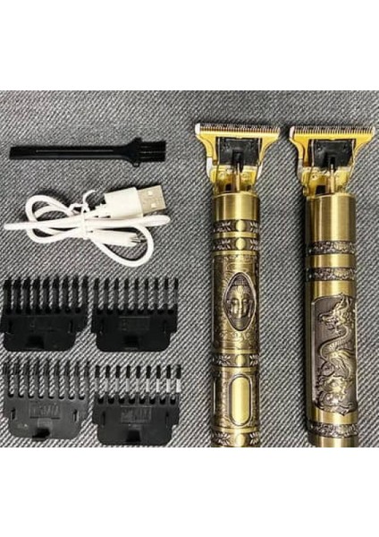 Vintage T9 Profesyonel USB Şarjlı Elektrikli Saç Kesme Makinesi Kesme Makinesi (Yurt Dışından) indirimleri