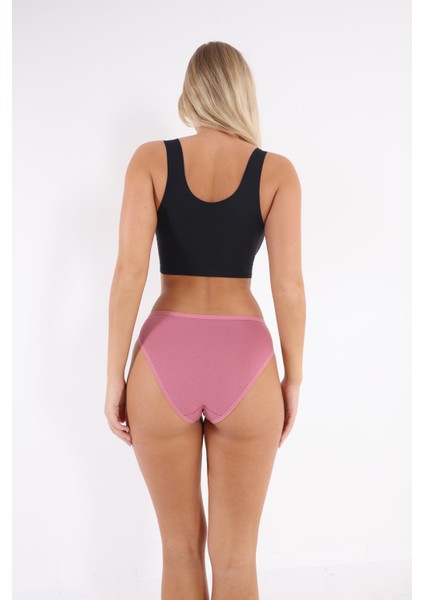 3'lü Adet Pamuklu Bayan Bikini