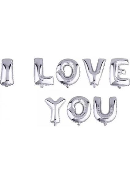 Yetişkin I Love You Konsept Kırmızı Renk Temalı Özel Gün Doğum Gün Folyo Balon Zinciri Parti Seti fiyatları