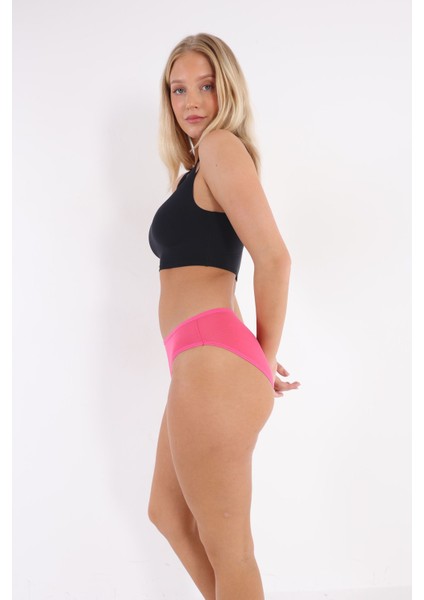 3'lü Adet Pamuklu Bayan Bikini