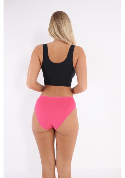 3'lü Adet Pamuklu Bayan Bikini