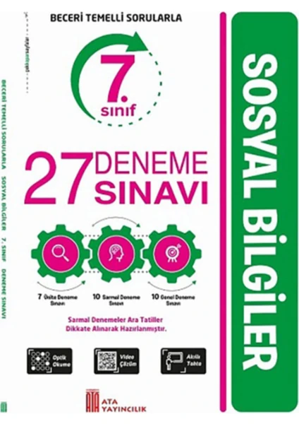 7. Sınıf 27 Deneme Sınavı Sosyal Bilgiler