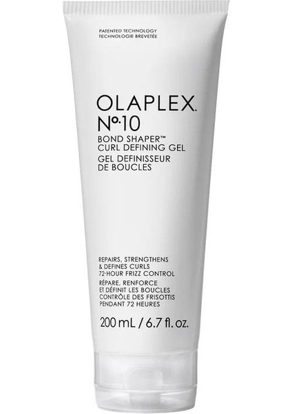 No 10 Bond Shaper Curl Defınıng Gel 200 Ml