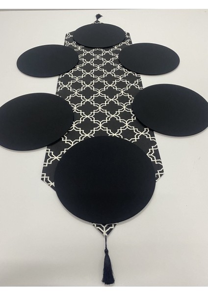 Siyah Klasik Desen Runner Supla fiyatları